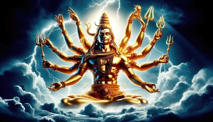 Wall Mural - Lord Shiva