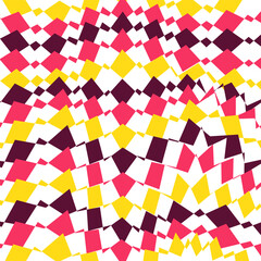 Aufkleber - modern abstract shape wavy lines background