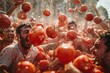 © nik_yurginson - A Sea Of Red: The Thrill Of The Annual Tomato Fight In Spain