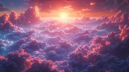 Wall Mural - Cloudscape Sunset