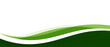 © BoBloob - Abstract green wave background with copy space for text and design