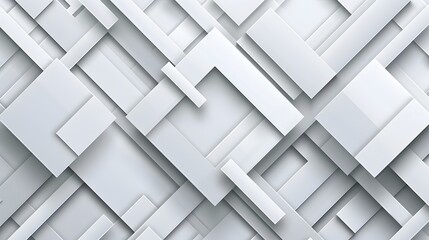 Abstract white geometric pattern on gray background modern digital technology global network metal bending for wallpaper, logo, banner, web design. 