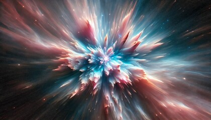 Wall Mural - supernova in space