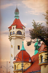 Wall Mural - Old lighthouse in Sopot, Poland