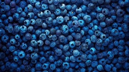 Sticker - Blueberries Background