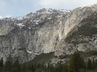 Sticker - Mountain in Yosemite Park