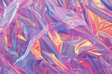 Poster - Close up view of shiny fabric texture with subtle sheen and texture details