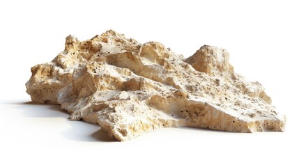 Poster - A stack of stones placed on a smooth, white background