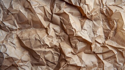 Poster - A detailed view of a piece of brown paper