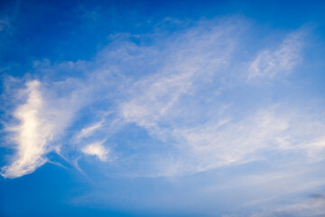 blue sky with clouds 