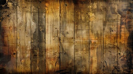 Naklejka na meble Aged wooden background with grungy filter and space for text