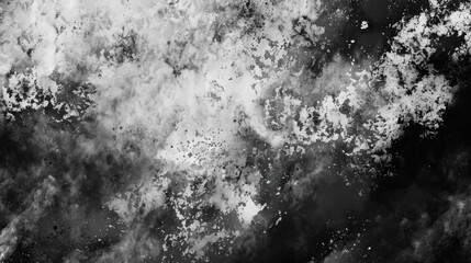 Aufkleber - Monochromatic Texture with Abstract Background Displaying Black and White Tones