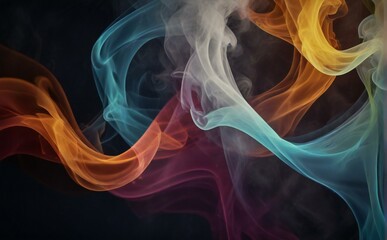 abstract smoke background