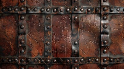 Wall Mural - Background made of leather