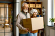 © MVProductions - Elderly couple moving to a new apartment