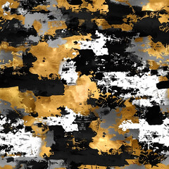 Wall Mural - vector art pattern of camo