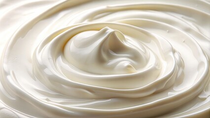 Poster - Smooth and creamy white surface, cream, smooth, texture, soft, gentle, surface, white, light, elegant, luxury, cosmetics