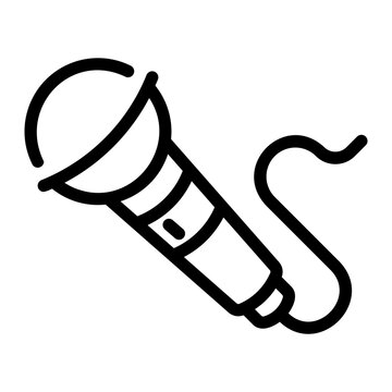 microphone Line Icon
