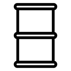 Sticker - barrel icon 