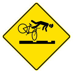 Sticker - Walk your bike sign