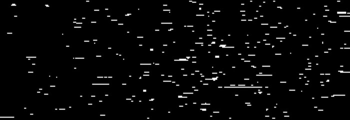 Poster - TV static noise texture. Glitch vhs pixel noise wallpaper. Random interference signal concept. Random rippled video tape background. Image distortion distressed backdrop effect. Vector pattern