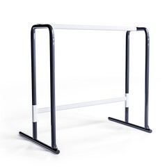 Poster - Black and White  Metal  Hurdle  For Athletic Training