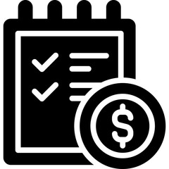 Sticker - shopping note icon