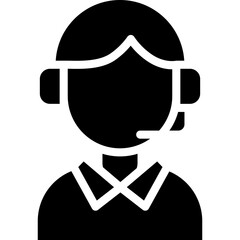 Sticker - customer service icon