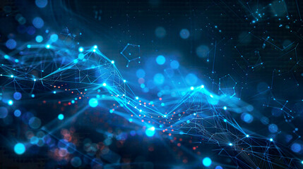 Cyberspace and social world safety concept developer programming and coding technology website design with a modernand network connections 