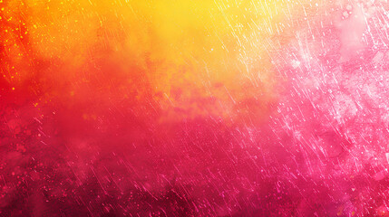 Wall Mural - Grainy gradient background red pink yellow noise texture, abstract vibrant backdrop banner poster wallpaper header design Stock Illustration