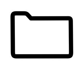 Wall Mural - file icon vector with simple design.folder icon