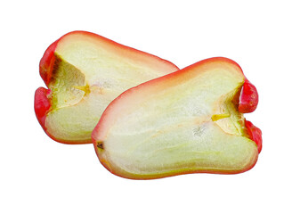 Sticker - Rose apple isolated on white background