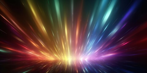 Sticker - Abstract Light Speed Background