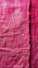 Wall Mural - Pink Linen Texture Background