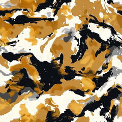 Wall Mural - vector art pattern of camo