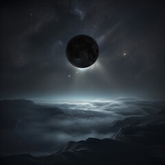 Wall Mural - moon eclipse