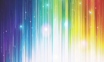 Fototapete - Light background with a gradient of colors, a light strip, circles, simple shapes, straight lines, vector graphics in symmetrical composition