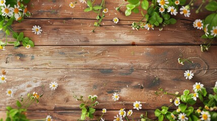 Aufkleber - Free Spring Table Background