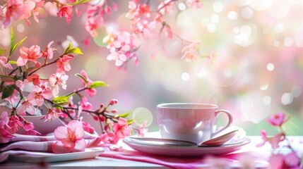 Aufkleber - Free Spring Table Background