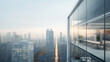 © CtrlN - A city skyline with a glass building in the middle