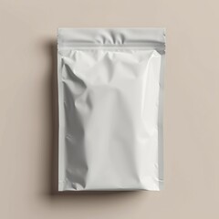 Canvas Print - Coffee bag  ingredient aluminium crumpled.