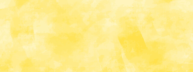 Aufkleber - Abstract bright texture of yellow paint background. Yellow paint background, beautiful watercolor background for your design. Vector EPS 10