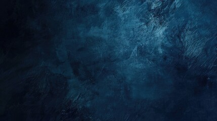 Poster - Dark blue background with a subtle black vignette, creating an elegant and vintage look