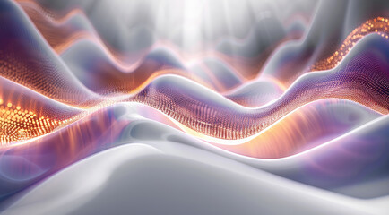 Aufkleber - Techno background design, web graphic minimalist wallpaper. Generative AI.