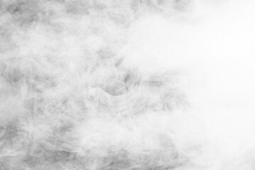 White Smoke Texture - Atmospheric Background for Visual Design