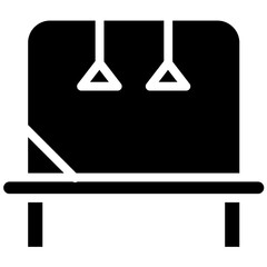 Poster - Pilates Tower vector icon illustration of Pilates iconset.