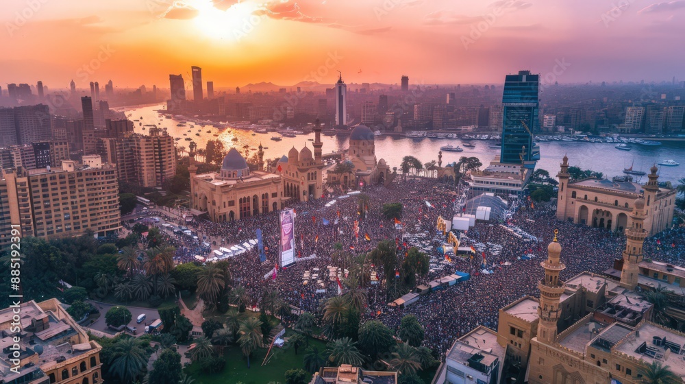 Capture the cultural festivals and events that define Cairo's calendar ...