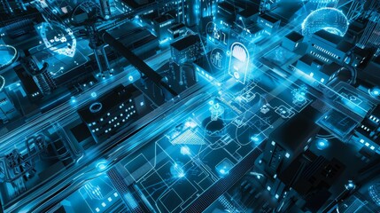 Poster - Discover the potential of smart manufacturing hubs, where collaborative ecosystems and digital innovation hubs drive industrial transformation.