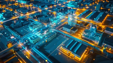 Poster - Discover the potential of smart manufacturing hubs, where collaborative ecosystems and digital innovation hubs drive industrial transformation.