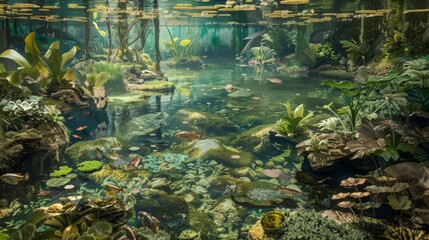 Poster - Experience the future of environmental science, where conservation efforts and sustainable practices protect biodiversity and natural resources.